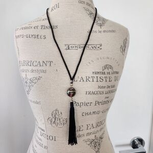 60s cloisonne snuff ball pendant